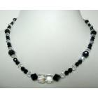 Fashion Jewelry Crystals AB Crystals & Jet Formal Party Wear Jewelry Necklace