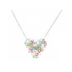 Necklace For Your Style Multicolor Crystal Heart Pendant Necklace