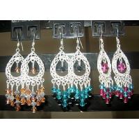 Sterling Silver Jewelry & Swarovski Crystals Earrings 