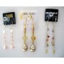 Assorted Earrings in High A Grade w/ Crystals silver & gold 