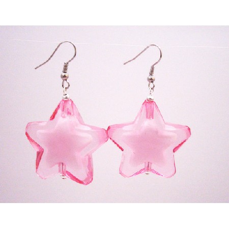 Party Wear Jewelry Stunning Star Jewelry Rose Star Earrings