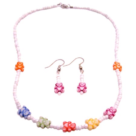 Cheaper Than Wholesale Girls Creative Jewelry White Beaded Necklace