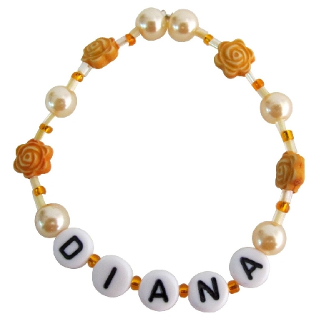 Personalized Child Name Bracelet Birthday Holiday Gift