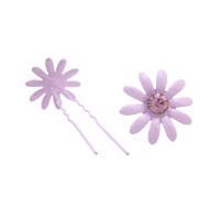Cheap Hair Jewelry Good Quality Amethyst Crystals Hair Pin Purple Hair Jewelry
