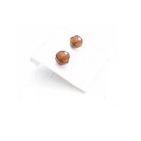 Brown Crystals Smoked Topaz Stud Earrings Girls Crystals Stud earrings Under 