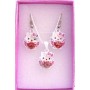 Hello Kitty Pendant Earrings Girls Gift Jewelry w/ Gift Box