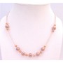 Bronze Round Beads Girls Necklace Girls Gift Only A Dollar Necklace