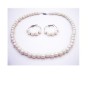 Flower Girl Ivory Beads Necklace Set Under $5 Jewelry