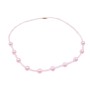 Little Girls Bright Pink Beaded Necklace Affordable Dollar Necklace