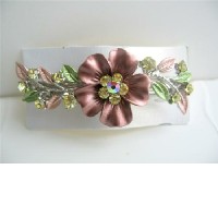 Sparkling Rhinestones Hair Barrette Flower Hair Barret Clip