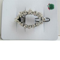 Simulated Diamond Hair Accessory Wedding Hair Jewelry Bridal Barrette