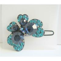 Encrusted Crystals Butterfly Hair Clip Hair Jewelry