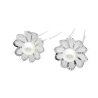 Elegant Hair Pin Flower Petal Wedding Bridal Hair Pin
