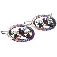 Butterfly Crystals Hair Barrette Amethyst Crystals :  barrette hair amethyst butterfly barrette crystals crystals amethyst