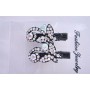 Butterfly Hair Clamp Clip Fully Embedded Simulated Diamond Pair Clip