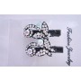 Butterfly Hair Clamp Clip Fully Embedded Simulated Diamond Pair Clip
