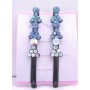 Aquamarine Sapphire Crystals Hair Black Pin Clip Crystals Hair Pin