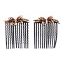 Fascinate Crystals Butterfly Hair Comb Hair Accessories Jewelry