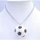 Sport Pendant Necklace Football Pendant Sport Jewelry Necklace FootBall Pendant w/ 30 inches Long chain