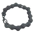 Black Thick Chained Bike Bracelet Holiday Gifts