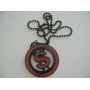 Dollar Sign Hip Hop w/ Black Chain Necklace 24 Inches