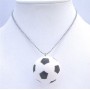 Sport Pendant Necklace Football Pendant Sport Jewelry Long chain
