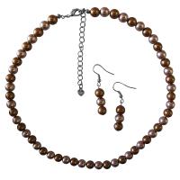 Latte & Champagne Jewelry Set Gorgeous Fabulous Set For Flower Girl BRidemaids