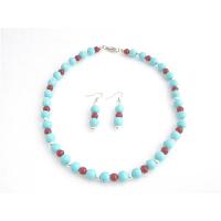 Coral Turquoise Affordable jewelry Vintage Jewelry Turquoise Coral Pearls & Silver Beads Jewelry