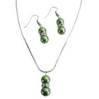 Bridal Jewelry Wedding Attendant Gifts Gorgeous Green Pearls Jewelry