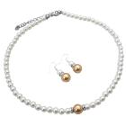 Absolutely Inexpensive Pearl Jewelry with Silver Rondells Sparkle Like Diamond