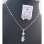 Clear Crystals Wedding Jewelry Inexpensive Bridesmaid Jewelry Set