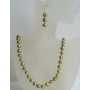 Handcrafted Custom Dyed Freshwater Pearls Jewelry Set