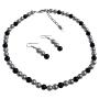 You Will Look Great In Our Pearl Jewelry Available Special Wedding Silver & Black Dress