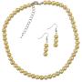 Shop Cheap Jewelry Inexpensive Wedding Pearls Daffodill Necklace Set