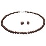 Are You Looking For Deep Brown Necklace Wedding Jewelry Set