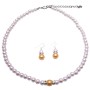Bright Gold Pearls w/ White Pearls Affordable Bridesmaid Jewelry