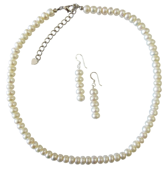 Ivory Freshwater Pearls is