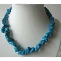 Genuine Natural Turquoise Nugget Necklace  