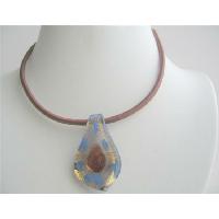 Sexy Jewelry Leaf Penant Glass Pendant Jewlery 