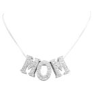 Pendant Gifts For Mom Only On Mother Day Fully Embedded Diamante Letters MOM Affordable Gift