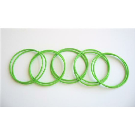 Chilled Green Bangles Set Of 10 Green Bangles Just For $1
