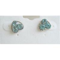 Aquamarine Flower Earringss Earrings