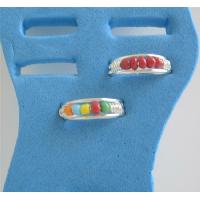 Coral Color & Multi Color Toe Rings Only For $1 2 Toe Rings