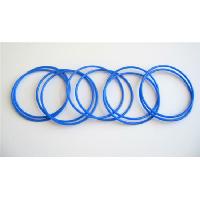 Royal Blue Sleek Delicate Bangles Set Of 10 Bangles For $1