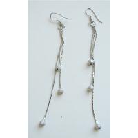 Ball Dangling Long Chandelier Earrings  
