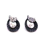Fancy Stud Earrings Cubic Zircon Diamante Earrings Return Gift