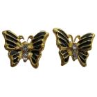 Wholesale Jewelry Painted Butterfly Golden Butterfly
