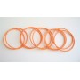 Sexy Orange Bangles Set Of 10 Bangles Just For $1