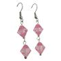 Rose Simulated Crystals Earrings Cheap Earrings Only Dollar Jewelry