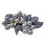 Bridal Brooch Pin Pearls & Cubic Zircon Flower Pin Brooch Pearls